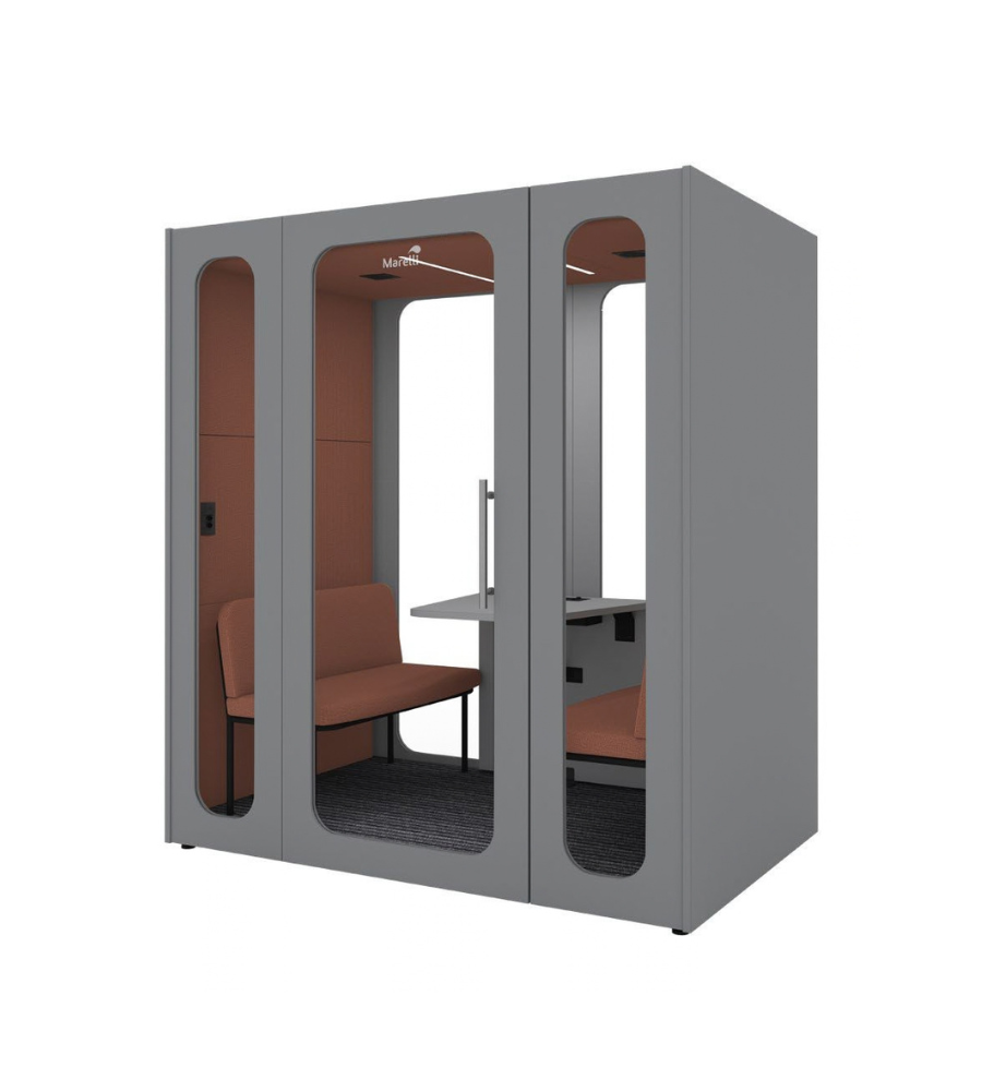 Cabina Talbot 2 Personas Puerta Madera