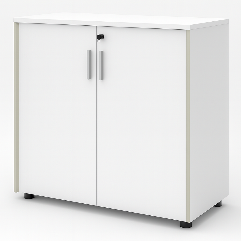 Armario Bajo System Gabinet Blanco