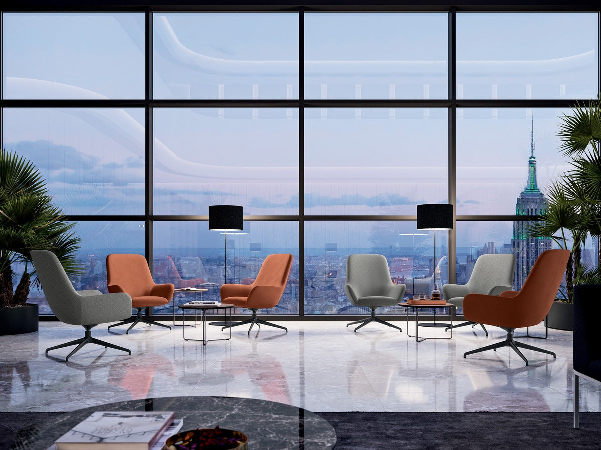 Butaca City Lounge con Ottoman