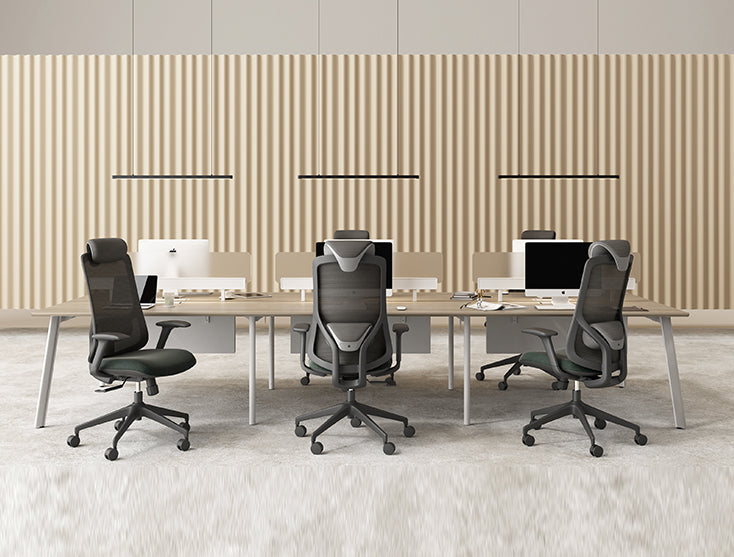 Silla de Oficina Geeco Negra