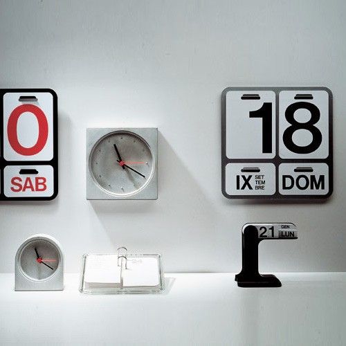 Calendario de pared perpetuo Formosa by Enzo Mari - Danese Milano