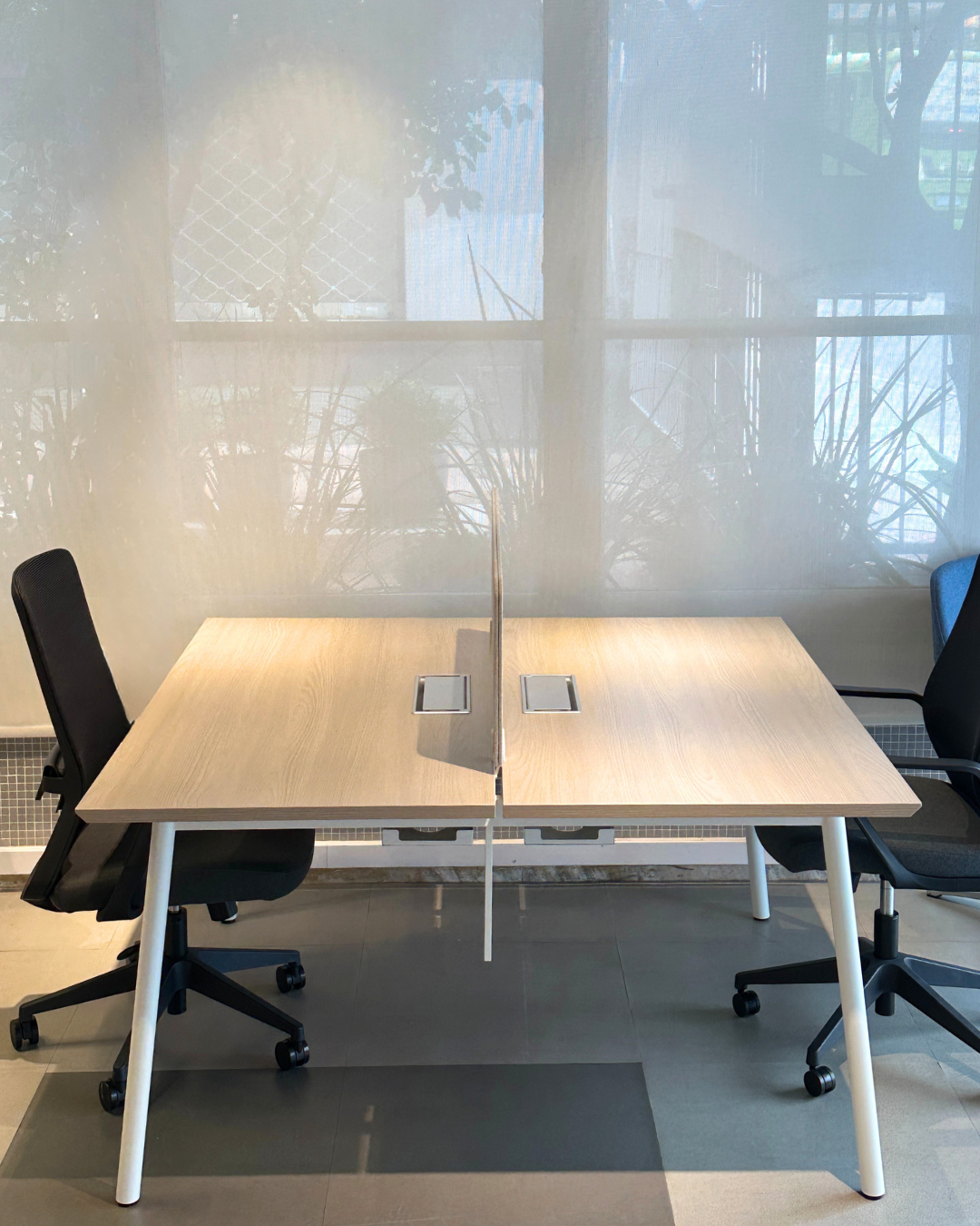 Isla Operativa Nora - 2 Puestos 140 X 70 cm c/u