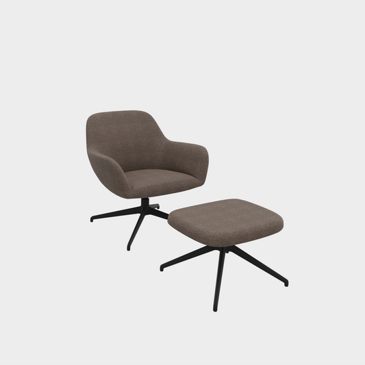 Butaca City Lounge con Ottoman