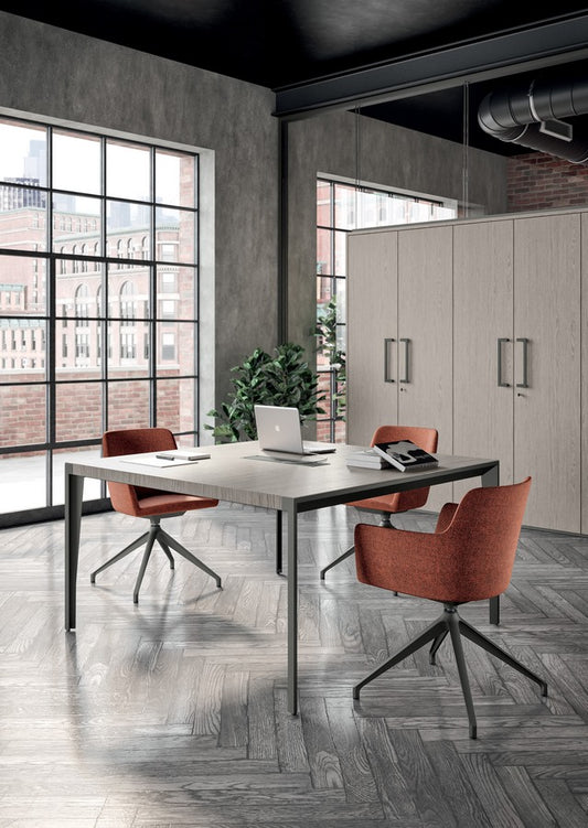 Escritorio y Mesa de Reuniones X9